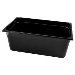 VEGA GN-Behälter Nero 1/1; GN 1/1, 26400 ml, 53x32.5x20 cm (LxBxT); schwarz