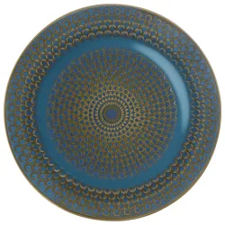 VEGA Teller flach Aranda; 20.5 cm (Ø); blau; rund; 4 Stück / Pack