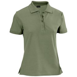 JOBELINE Damen Poloshirt Cato Kurzarm; Kleidergrösse L; oliv