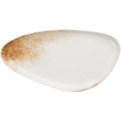 VEGA Platte Purior; 40x21x3.8 cm (LxBxH); weiss/braun; 3 Stück / Pack