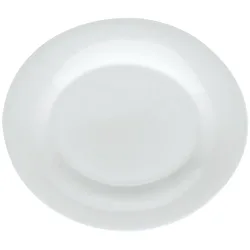 VEGA Platte Pallais oval; 25x21.5x2.5 cm (LxBxH); weiss; oval; 4 Stück / Pack