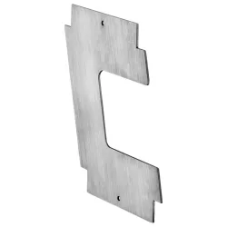 VEGA Steckblech Ardenna; 20.3x20x0.3 cm (LxBxH); silber; 2 Stück / Pack