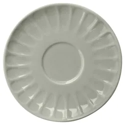 VEGA Kombi-Untertasse Bel Colore; 14 cm (Ø); grau; 6 Stück / Pack