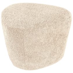 VEGA Hocker Norsk Bouclé; 43x43x46 cm (BxTxH); beige