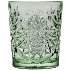 Onis Whiskyglas Icon gefärbtes Glas; 355 ml, 8.89x10.6 cm (ØxH); grün; 6 Stück / Pack