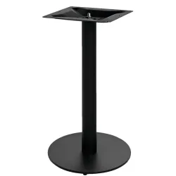 VEGA Indoor Tischgestell Fino rund; 43x72 cm (ØxH); schwarz; rund