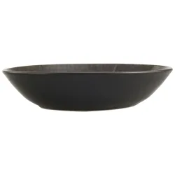 Porland Teller tief Ironstone; 955 ml, 23x4.88 cm (ØxH); dunkelbraun/schwarz; rund; 6 Stück / Pack