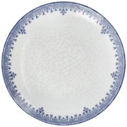 VEGA Teller flach Nonna; 31 cm (Ø); weiss/blau; rund; 6 Stück / Pack
