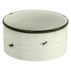 VEGA Schälchen Liron; 180 ml, 9x4 cm (ØxH); cremeweiss/schwarz; rund; 12 Stück / Pack