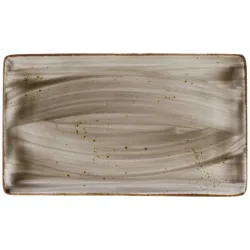 VEGA Platte Nebro; 33.5x19x2.1 cm (LxBxH); grau; 3 Stück / Pack
