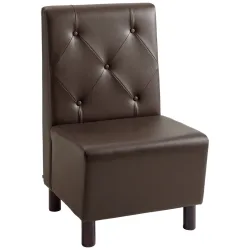 VEGA Polsterbank Lerida Kunstleder, 1-Sitzer; 60x62x102 cm (BxTxH); braun