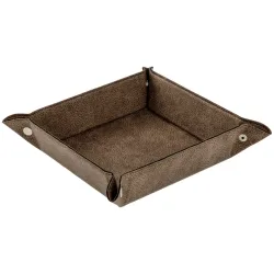 VEGA Brot-/Obstschale Shana; 20x20x5.5 cm (LxBxH); rostbraun; quadratisch