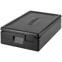 PULSIVA Thermobox GN 1/1 Eco; 21000 ml, 60x40x18 cm (LxBxH); schwarz