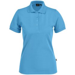 JOBELINE Damen Poloshirt Fly Kurzarm; Kleidergrösse 3XL; türkis