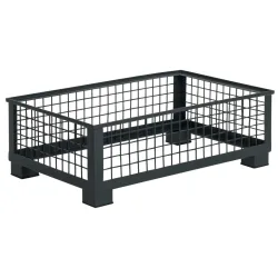 VEGA Grundbox Portland hoch GN 1/1; 55.4x35.2x19 cm (LxBxH); anthrazit; rechteckig