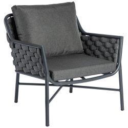 VEGA Outdoor Lounge Sessel Arto; 71x75x78 cm (BxTxH); anthrazit