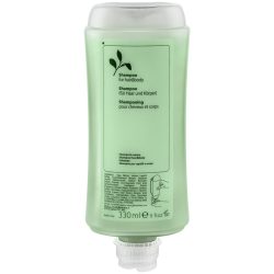 V-Touch Hotel Shampoo und Duschgel Green Tea im Spendersystem; 330 ml; hellgrün; 24 Stück / Pack