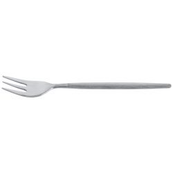 VEGA Kuchengabel Turin; 18.7 cm (L); edelstahl/grau, Griff grau; 12 Stück / Pack