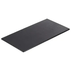 PULSIVA GN-Servierplatte Ligera; GN 1/3, 32.5x17.5 cm (LxB); schwarz; rechteckig; 6 Stück / Pack