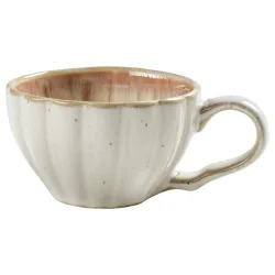 VEGA Espresso-Obertasse Flora; 100 ml, 7.5x4.5 cm (ØxH); rosa/beige; 6 Stück / Pack