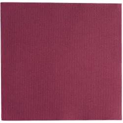 GARCIA DE POU Serviette Dubo; 39x39 cm (BxL); bordeaux; 50 Stück / Pack