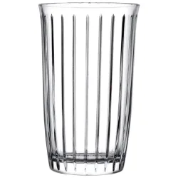 Pasabahçe Longdrinkglas Joy  mit Rillen; 295 ml, 7.85x12.3 cm (ØxH); transparent; 4 Stück / Pack