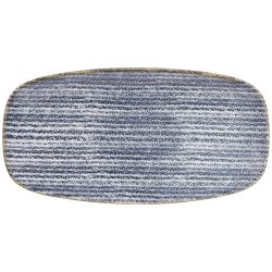 Churchill Chefs Oblong Platte Studio Prints Slate Blue; 29.8x15.3 cm (LxB); blau/braun; rechteckig; 12 Stück / Pack
