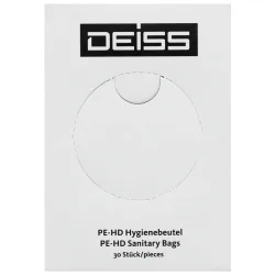 Deiss Hygienebeutel Minty Nachfüllpack; 8.7x12.5x0.18 cm (BxHxT); weiss; 30 Beutel / Pack