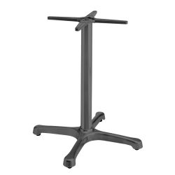 FLAT Tischsäule Regulo; 49x49x72 cm (BxLxH); anthrazit