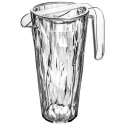 koziol Wasserkaraffe Club Pitcher Superglas; 1500 ml, 12.2x25 cm (ØxH); transparent; 4 Stück / Pack