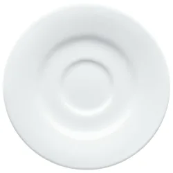 VEGA Espresso-Untertasse Pallais; 12 cm (Ø); weiss; rund; 6 Stück / Pack