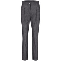 JOBELINE Damen Kochhose Joggfit meliert; Kleidergrösse 50; grau meliert