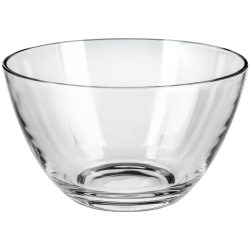 Borgonovo Glasschale Palladio ; 2600 ml, 21.5x12.5 cm (ØxH); transparent; 4 Stück / Pack