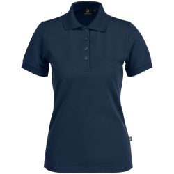 JOBELINE Damen Poloshirt Fly Kurzarm; Kleidergrösse M; navy
