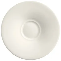 VEGA Espresso-Untertasse Premiora; 12.5 cm (Ø); cremeweiss; rund; 12 Stück / Pack