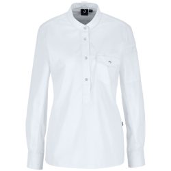 JOBELINE Damen Kochjacke Luca Langarm; Kleidergrösse 34; weiss