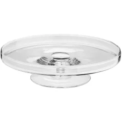 VEGA Tortenplatte Nora mit Fuss; 38x15 cm (ØxH); transparent