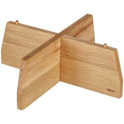 VEGA Fusselement Fenra; 25x25x9.15 cm (LxBxH); eiche