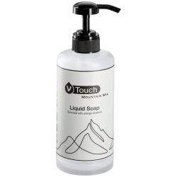 V-Touch Pumpspender Mountain Spa für Seife; 400 ml; transparent; 15 Stück / Pack