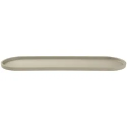 VEGA Teller flach Kanas oval; 53x16.2x1.8 cm (LxBxH); beige; oval; 6 Stück / Pack