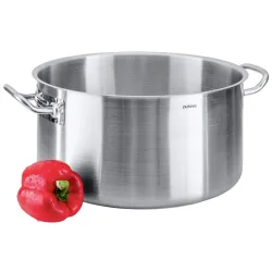 PULSIVA Bratentopf Chef; 18300 ml, 36x19.5 cm (ØxH); silber