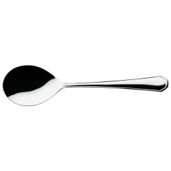 PULSIVA Servierlöffel Tunis Basic; 20.2 cm (L); silber, Griff silber
