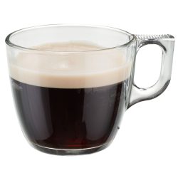 Arcoroc Kaffeetasse Galicia; 220 ml, 10.7x7.1 cm (ØxH); transparent; 6 Stück / Pack