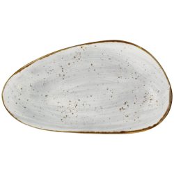 VEGA Platte Nebro organisch; 33x19x3.5 cm (LxBxH); hellgrau; 3 Stück / Pack
