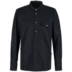 JOBELINE Herren Kochshirt Luca Langarm; Kleidergrösse 54; schwarz