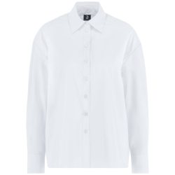 JOBELINE Damen Bluse Porter Langarm, Oversize Fit; Kleidergrösse M; weiss