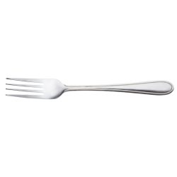 PULSIVA Menügabel Aachen; 18.9 cm (L); silber, Griff silber; 60 Stück / Pack