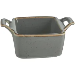 VEGA Schälchen Sidina quadratisch mit Henkel; 80 ml, 7x7x3.5 cm (LxBxH); grau; quadratisch; 6 Stück / Pack