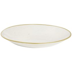 Churchill Teller tief Stonecast Barley White Coupe; 320 ml, 22.5 cm (Ø); weiss/braun; rund; 12 Stück / Pack