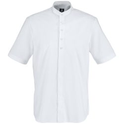JOBELINE Herren Hemd Lani Kurzarm; Kleidergrösse 41/42; weiss
